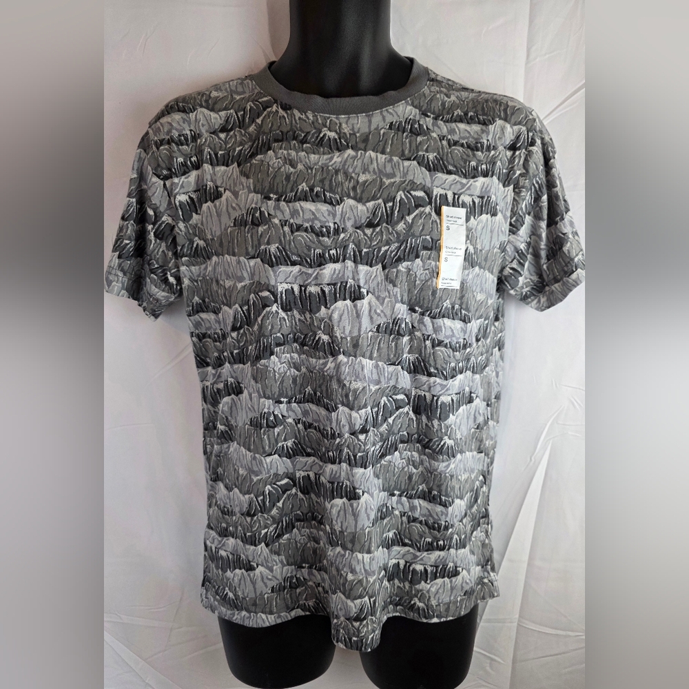 Original Use Short Sleeve Crew Neck T-Shirt Gray Size Small NWT BA-2803